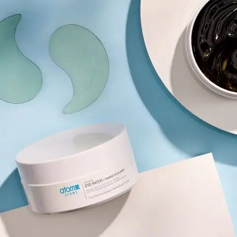 atomy marine eye patch Patch oculaire à ampoule marine Atomy – hydrogel vert émeraude