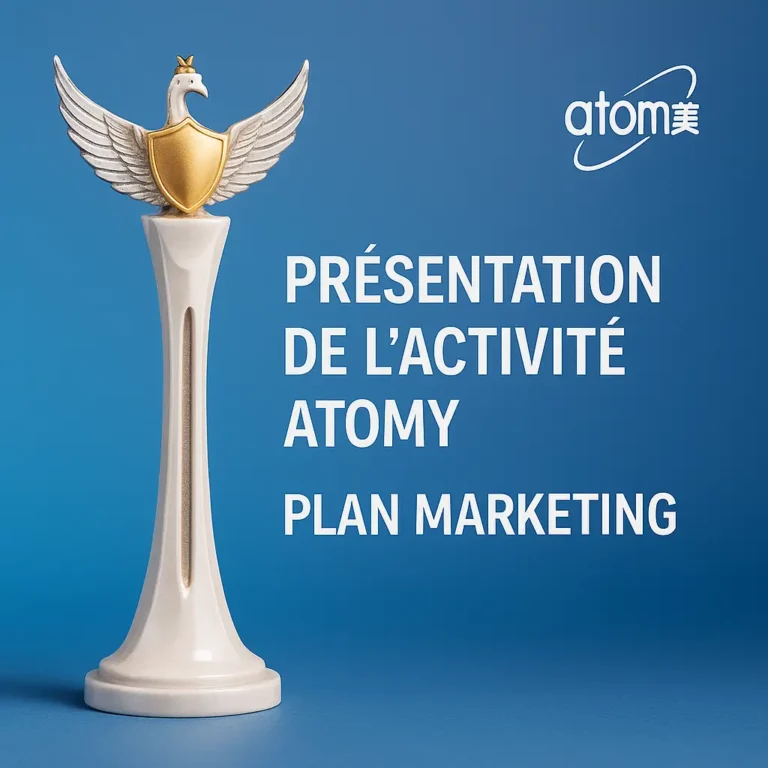 presentation activite atomy plan marketing MLM Atomy plan marketing sans frais