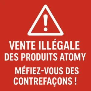 revente illégale produits Atomy