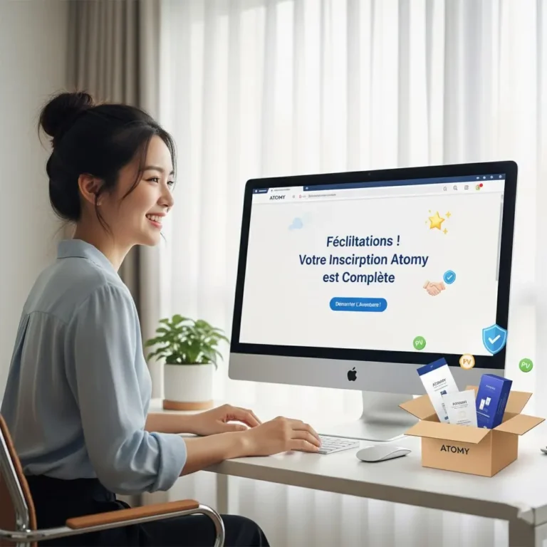 Inscription Atomy France Inscription Atomy France - Guide étape par étape pour rejoindre