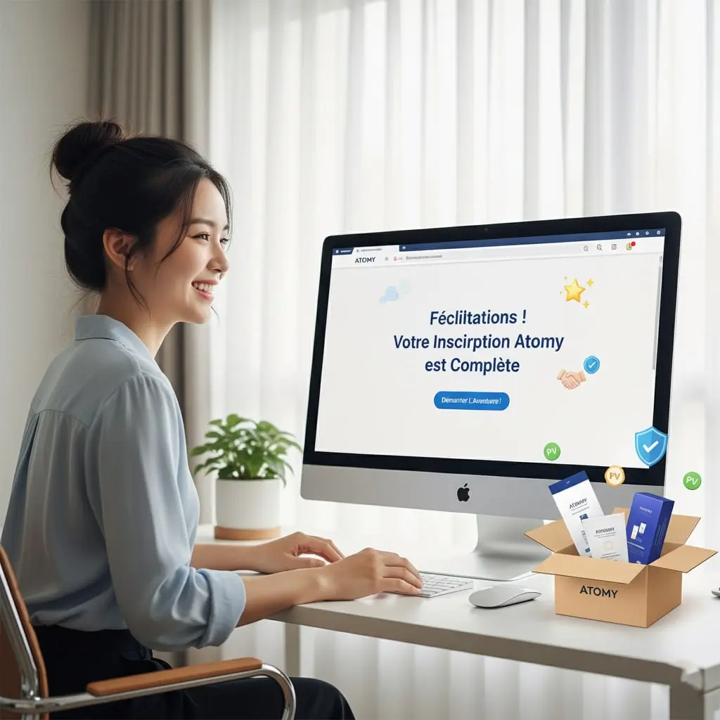 Inscription Atomy France Inscription Atomy France - Guide étape par étape pour rejoindre