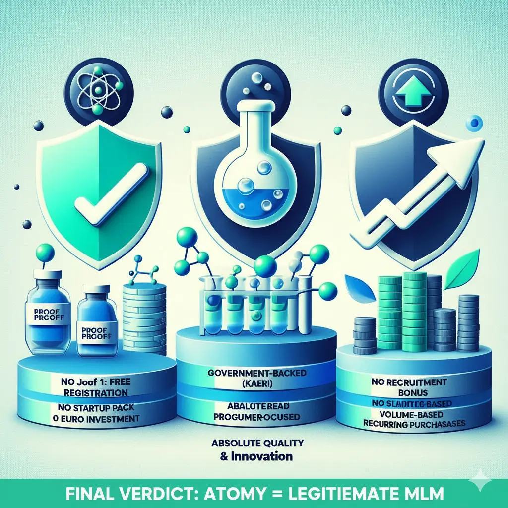 atomy arnaque preuves legitimite 3 preuves que Atomy n'est pas une arnaque ni un système pyramidal