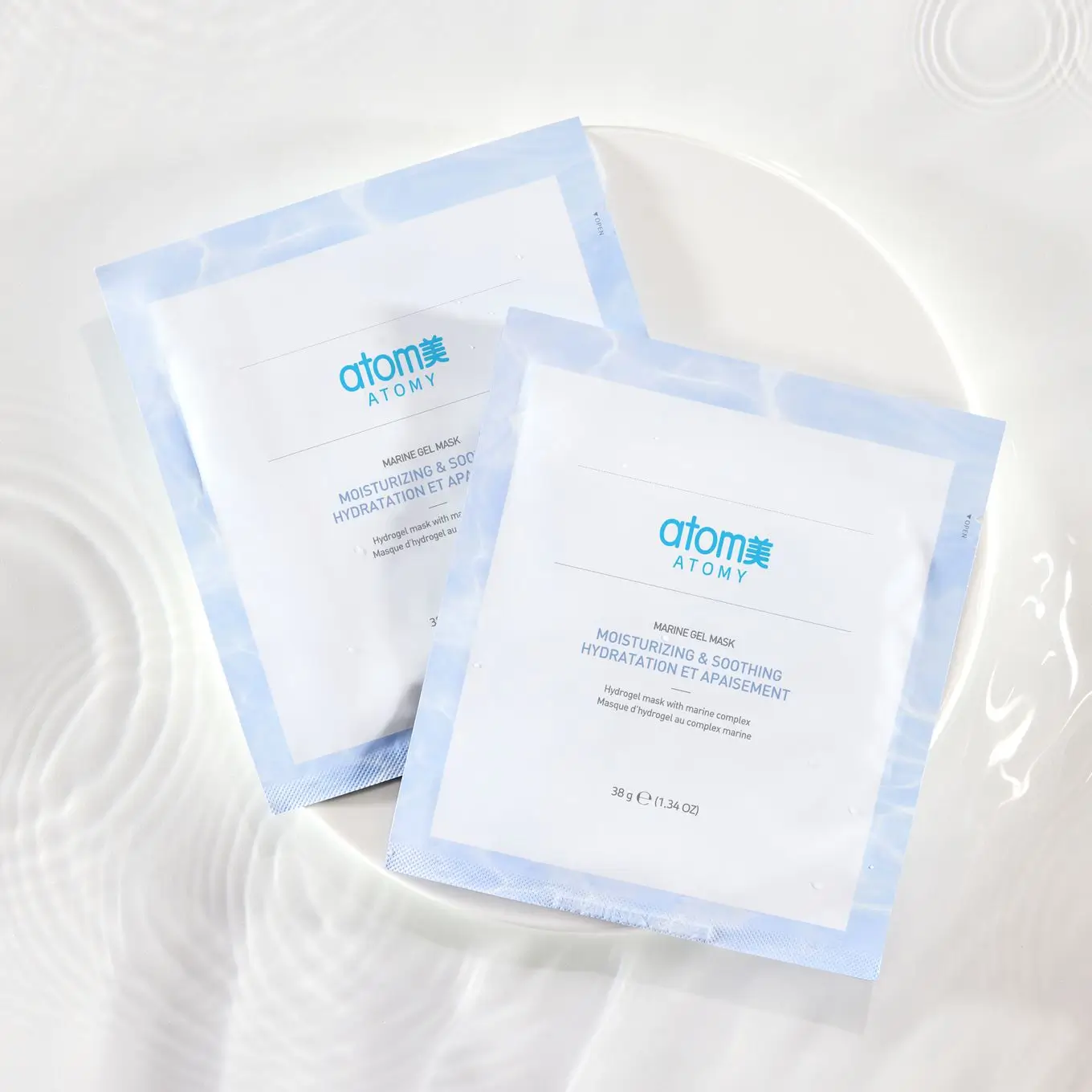 atomy hydrogel mask texture avis Texture hydrogel du Atomy Marine Ampoule Gel Mask