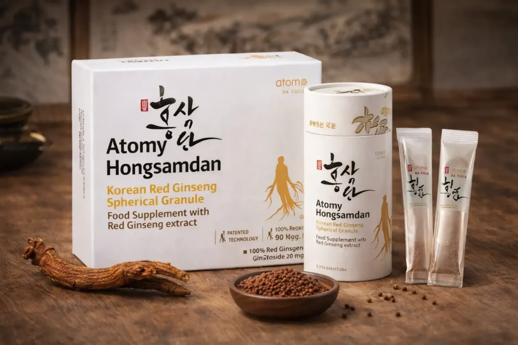 ginseng rouge coréen atomy