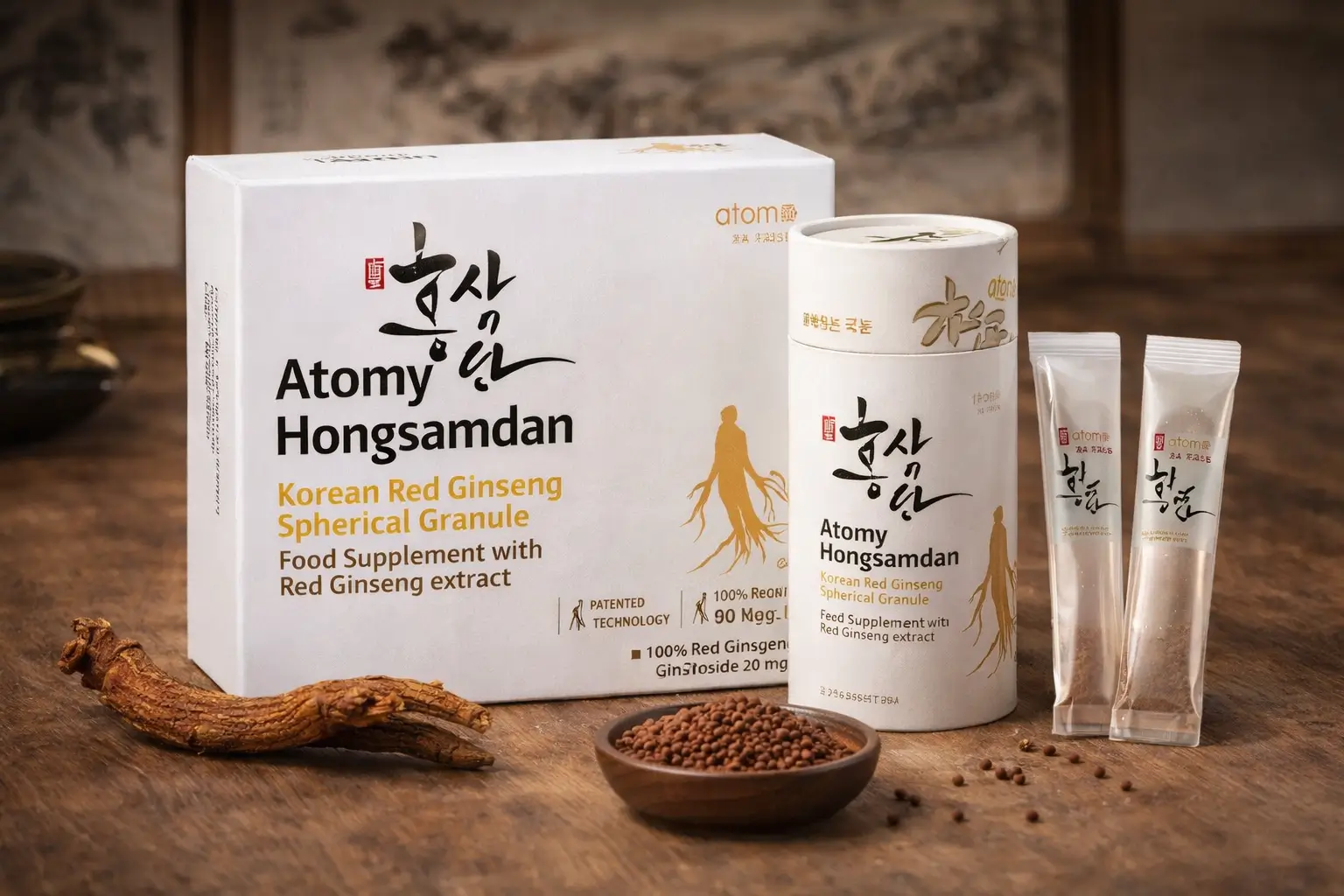 ginseng rouge coréen atomy