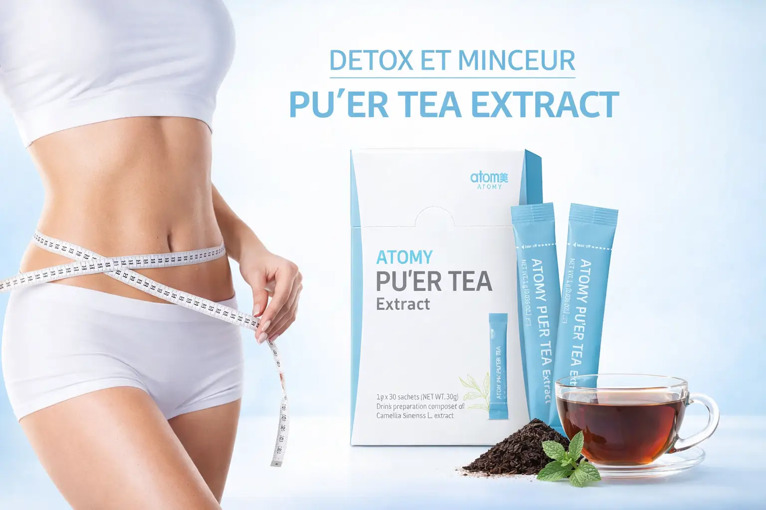 thé pu'er atomy avis minceur